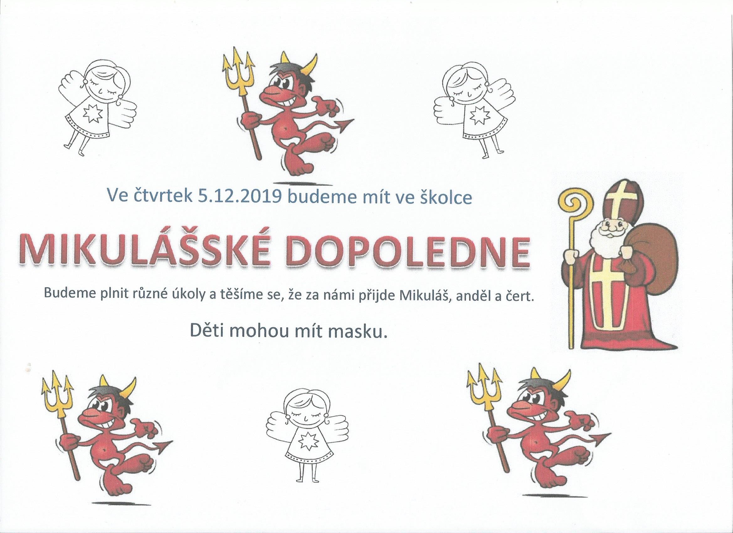 Mikuláš obrázek