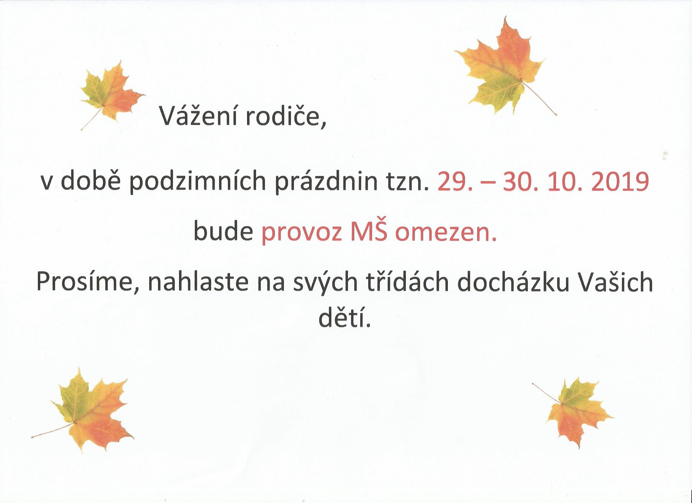 Podzimní prázdniny scan