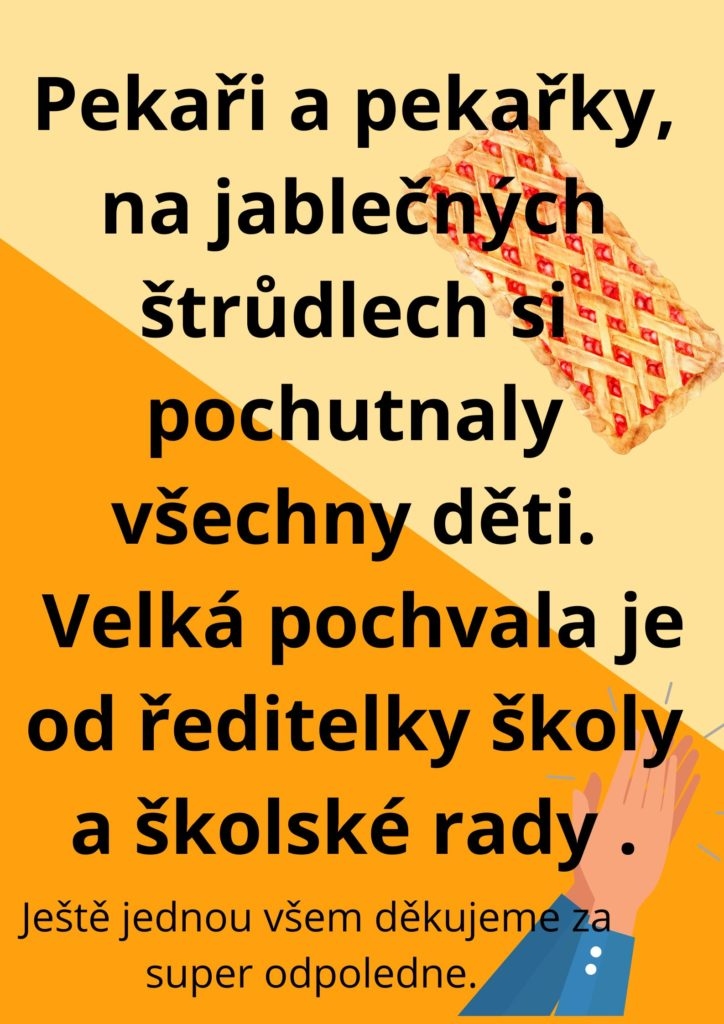 Pochvala ředitelky školy