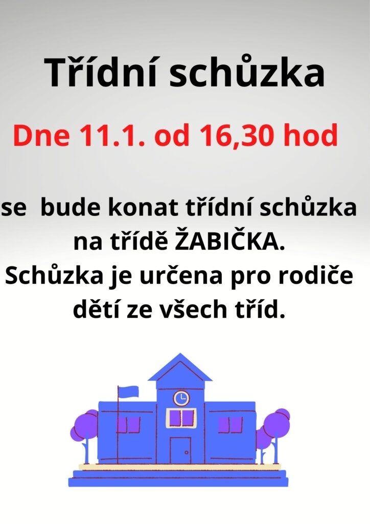 Třídní schůzka