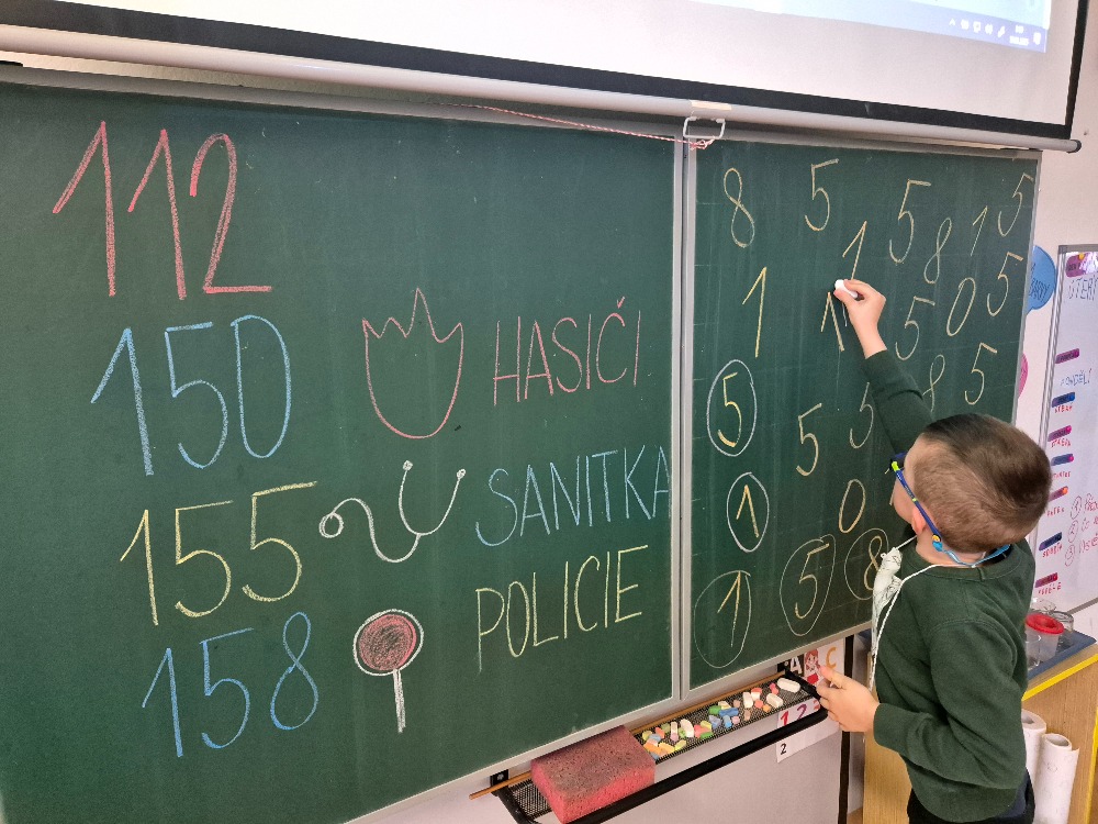 Důležitá telefonní čísla 155, 158, 150