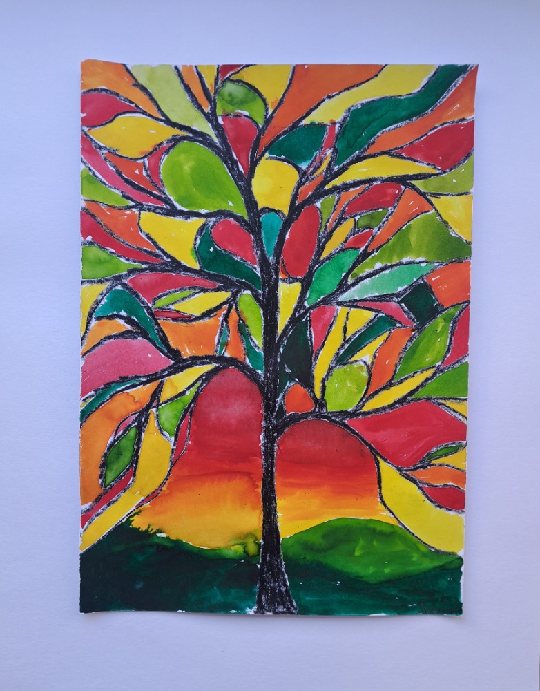 Výtvarná soutěž – Barevný podzim