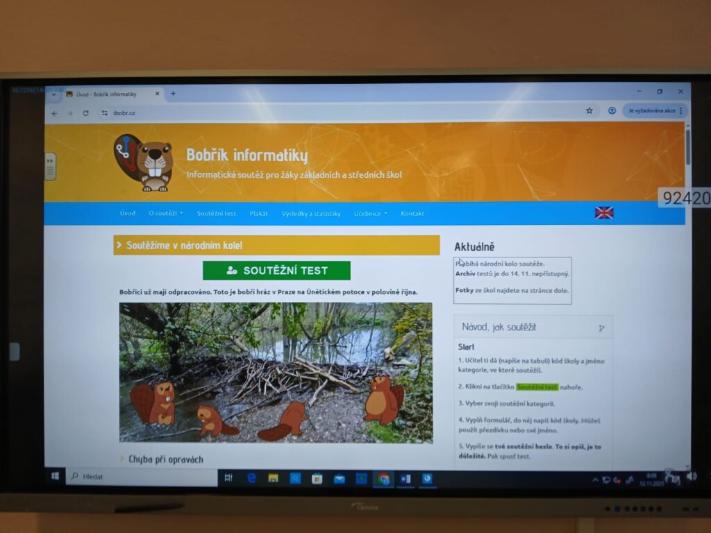 Soutěž z informatiky