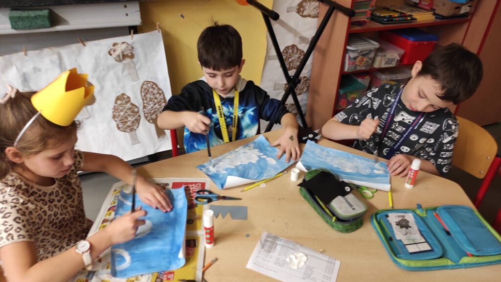 Zima ve školní družině