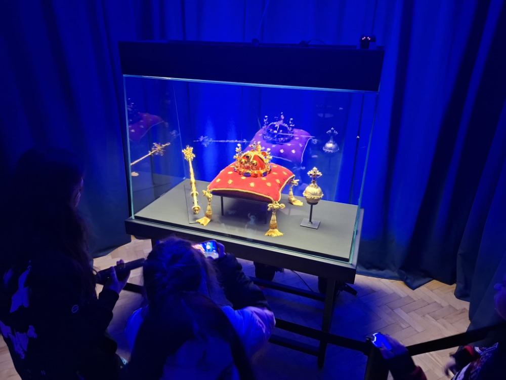 Výstava korunovačních klenotů