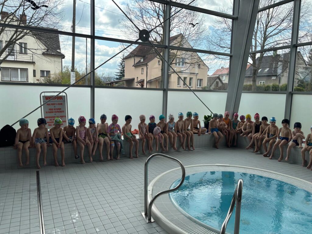 První letošní plavání